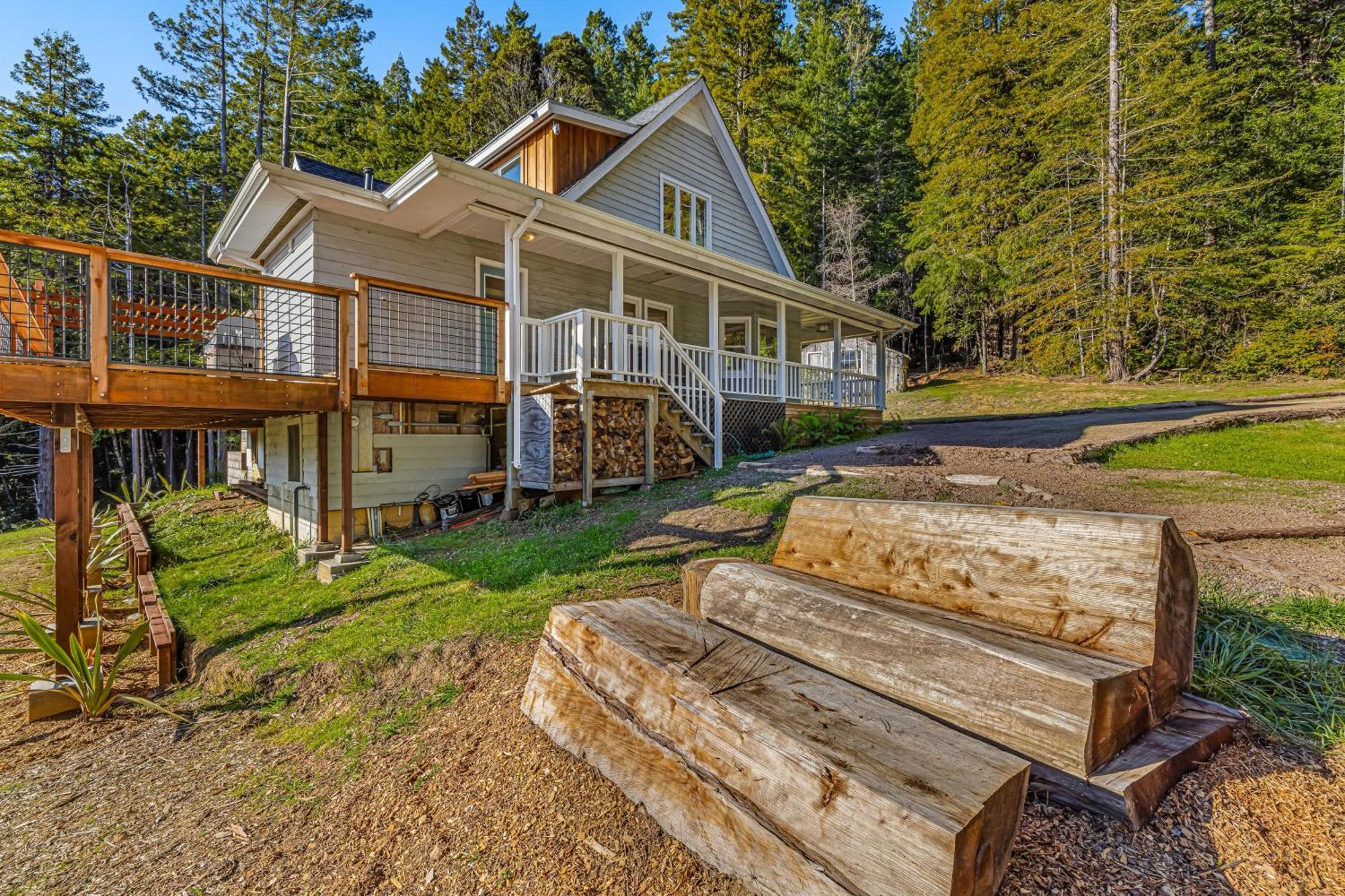 Mendocino Redwood Retreat - Vista Home Albion Extérieur photo